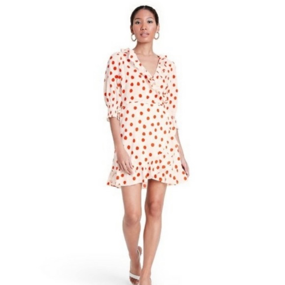 Ruffle wrap dress - Picture 3 of 3